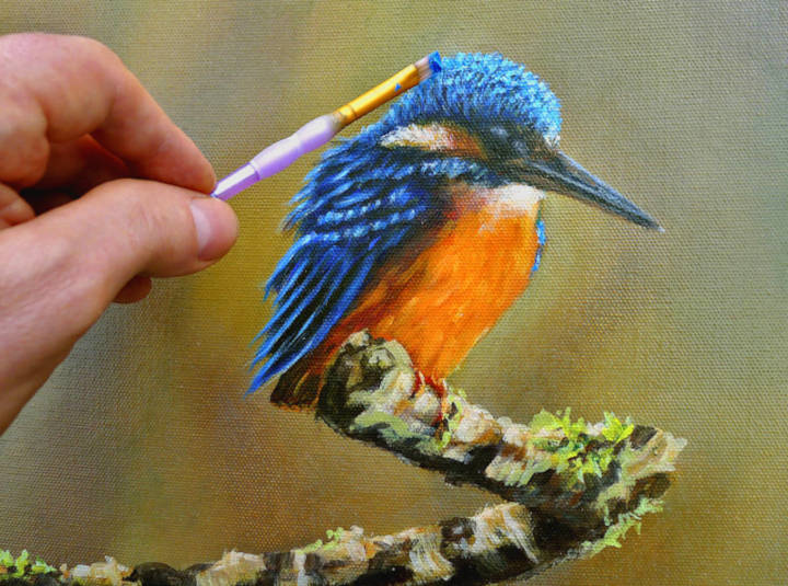 kingfisher Painting