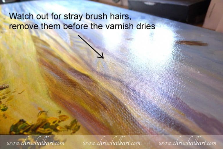 How To Varnish A Painting